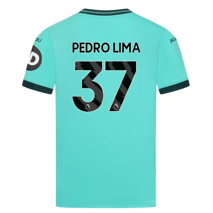 Wolverhampton Wanderers Shirt Store | 2025-26 Wolves Away Shirt – Junior PEDRO LIMA 37 Collection Wolverhampton Wanderers Official Gear